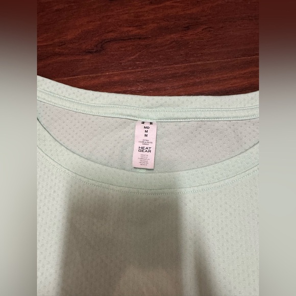 Under Armour Mint Green Athletic Tee - Picture 2 of 3